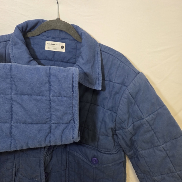 Back Beat Co. Indigo Quilted Jacket - Picture 10 of 16